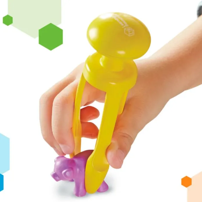 Pinzas triple agarre de colores (6) - Learning Resources