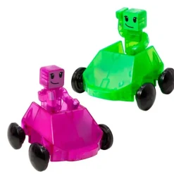 Pista de carreras con coches Downhill Dou (40) - Magna-Tiles