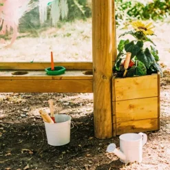 Pizarra de madera para exterior Discovery Crea y Pinta - Plum