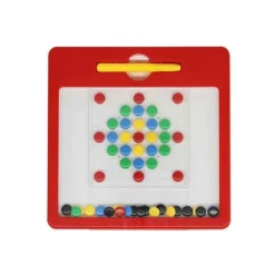 Pizarra magnética con tarjetas Imadots 20 x 20 cm - Braintoys