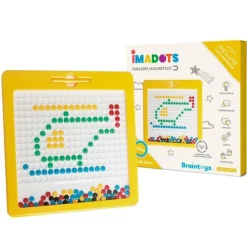 Pizarra magnética con tarjetas Imadots 31 x 31 cm - Braintoys