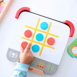 Pizarra magnética de madera con discos para aprender los colores - Janod