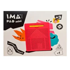 Pizarra magnética roja Imapad 21,5 x 17,5 cm - Braintoys