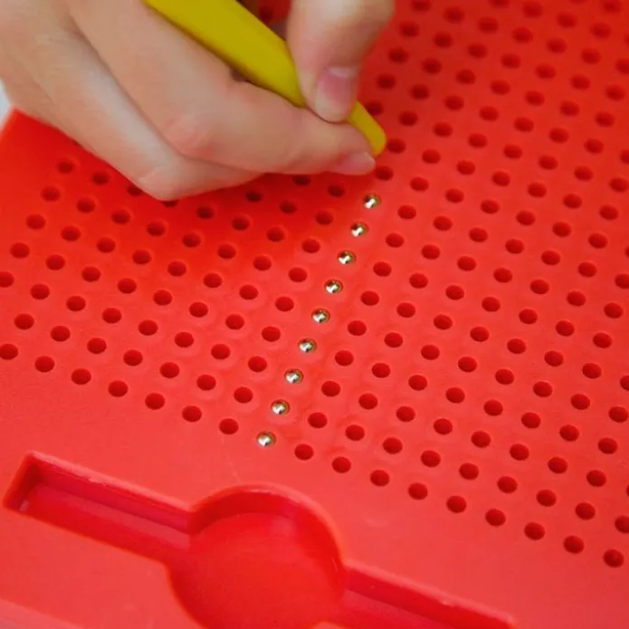 Pizarra magnética roja Imapad 21,5 x 17,5 cm - Braintoys