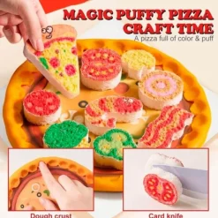 Pizza mágica de espuma 3D - Jarmelo