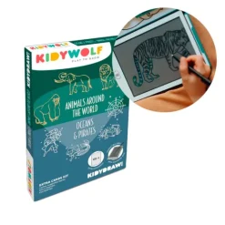 Plantillas de repuesto para Kidydraw Animales, océano y piratas (60) - Kidywolf