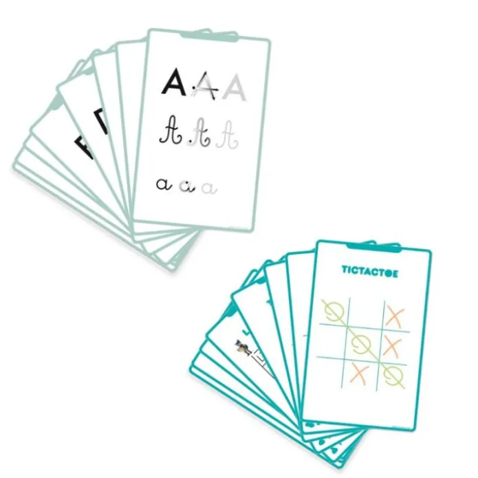 Plantillas de repuesto para Kidydraw Números, letras y juegos (60) - Kidywolf