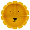 Plato de silicona con compartimentos león - Trixie