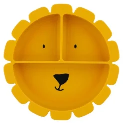 Plato de silicona con compartimentos león - Trixie