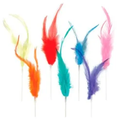 Pluma grande doble 18 cm