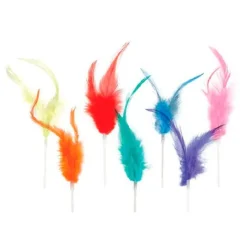 Pluma pequeña doble 16 cm