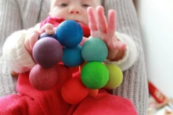 Pulsera de bolas de madera de colores - Grimm's