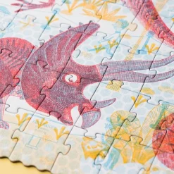Puzle con lupa Descubre los dinosaurios 200 piezas - Londji