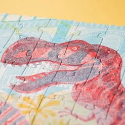 Puzle con lupa Descubre los dinosaurios 200 piezas - Londji