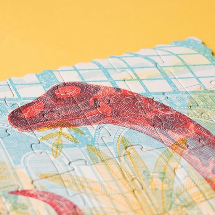 Puzle con lupa Descubre los dinosaurios 200 piezas - Londji
