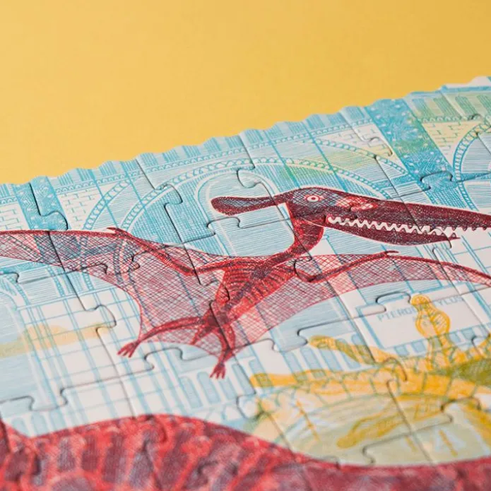 Puzle con lupa Descubre los dinosaurios 200 piezas - Londji
