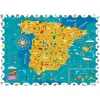 Puzle con lupa detective Mapa de España 150 piezas - Ludattica