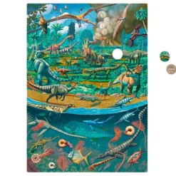Puzle de dinosaurios Age of Dinosaurs 100 piezas - Londji