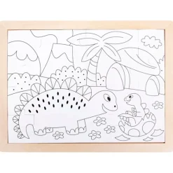 Puzle de madera Dinosaurios 24 piezas - Hape