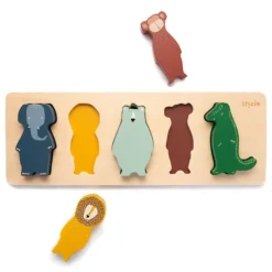 Puzle de madera encajable 5 animales - Trixie