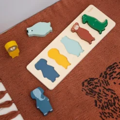 Puzle de madera encajable 5 animales - Trixie