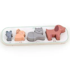 Puzle de madera encajable 1, 2, 3, 4 Animales - Vilac