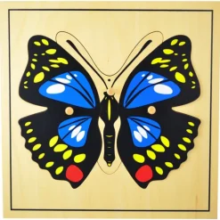 Puzle de madera mariposa - Montessori