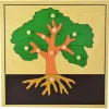 Puzle de madera árbol - Montessori
