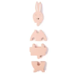 Puzle de madera silueta de conejo 4 piezas - Trixie