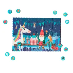 Puzle de observación cumpleaños Unicornio 24 piezas - Londji