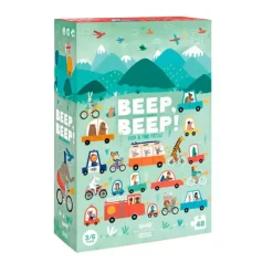 Puzle de observación vehículos Beep, beep! 48 piezas - Londji