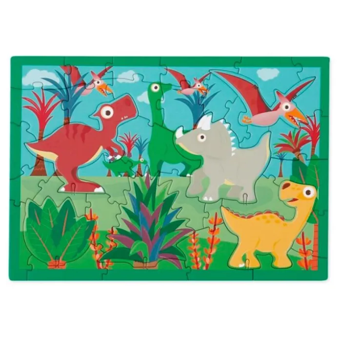 Puzle dinosaurios 3D 36 piezas - Scratch