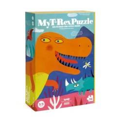 Puzle 2 en 1 dinosaurios My T-Rex 36 piezas - Londji