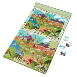 Puzle magnético Discovery Dinosaurios 80 piezas - Scratch