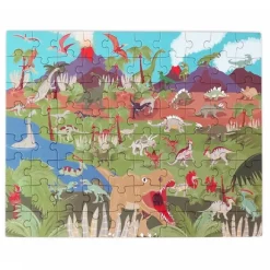 Puzle magnético Discovery Dinosaurios 80 piezas - Scratch