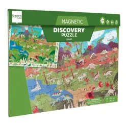 Puzle magnético Discovery Dinosaurios 80 piezas - Scratch