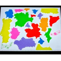 Puzle mapa comunidades de España translúcido 20 piezas - Sumando Momentos