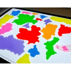 Puzle mapa comunidades de España translúcido 20 piezas - Sumando Momentos