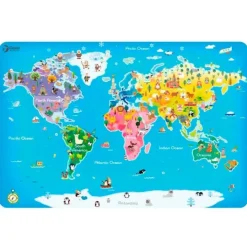 Puzle mapamundi 48 piezas - Classic World