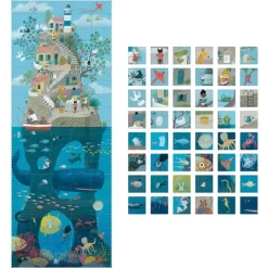Puzle para contar historias Tea by the sea 100 piezas - Londji