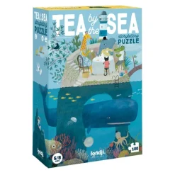 Puzle para contar historias Tea by the sea 100 piezas - Londji