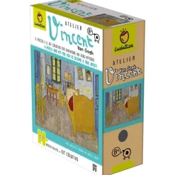 Puzle 224 piezas y set creativo Van Gogh - Ludattica
