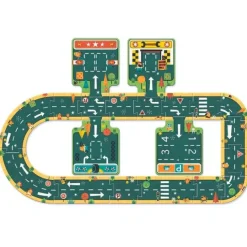 Puzle Pop To Play carreteras 21 piezas - Djeco