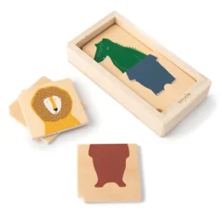 Puzles de madera combinables animales (5) - Trixie