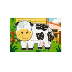 Puzles de madera Diorama Farm (4) - Andreu Toys