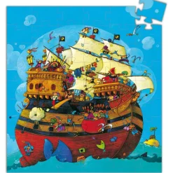 Puzle silueta Barco Pirata 54 piezas - Djeco