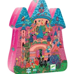 Puzle silueta Castillo de cuentos 54 piezas - Djeco