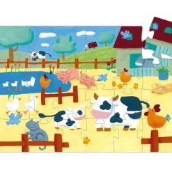 Puzle silueta Vaca 24 piezas - Djeco