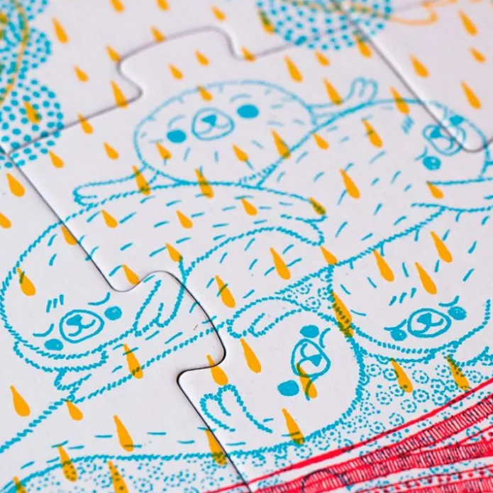 Puzles progresivos con lupa Iglú Dans L'igloo (4) - Londji