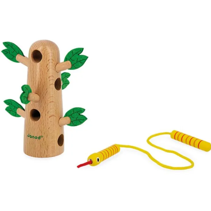 Árbol tropical de madera para coser y enhebrar - Janod